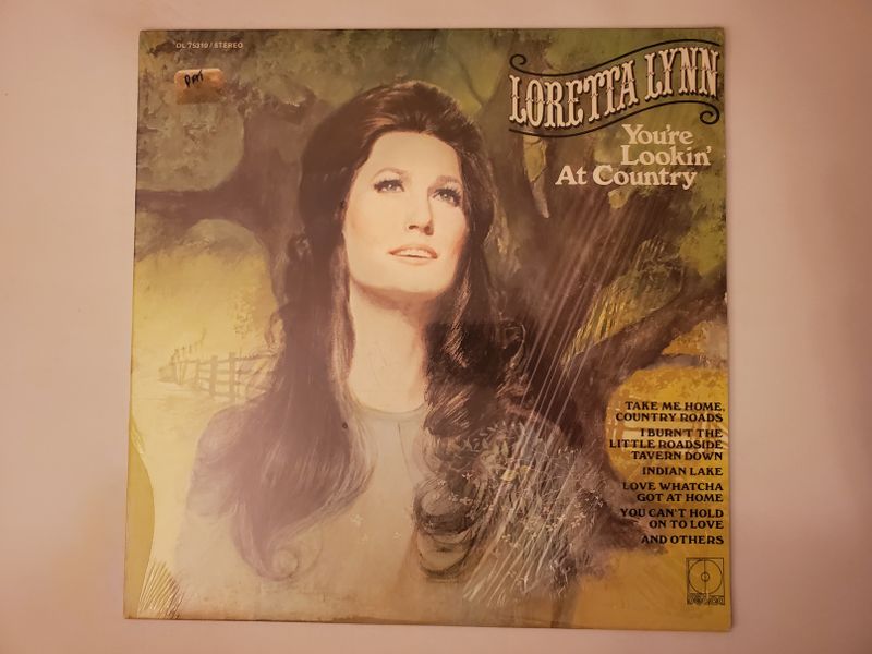 Loretta Lynn You're Lookin' At Country vinyl record